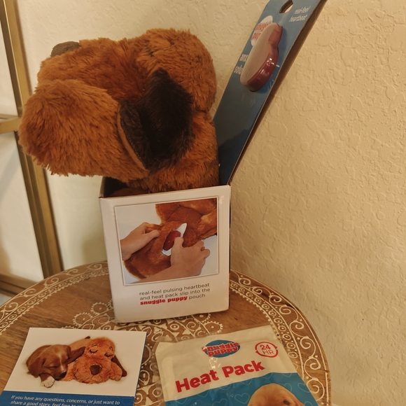 SmartPetLove Snuggle Puppy Heartbeat Stuffed Toy Pet Anxiety Relief - Picture 3 of 6